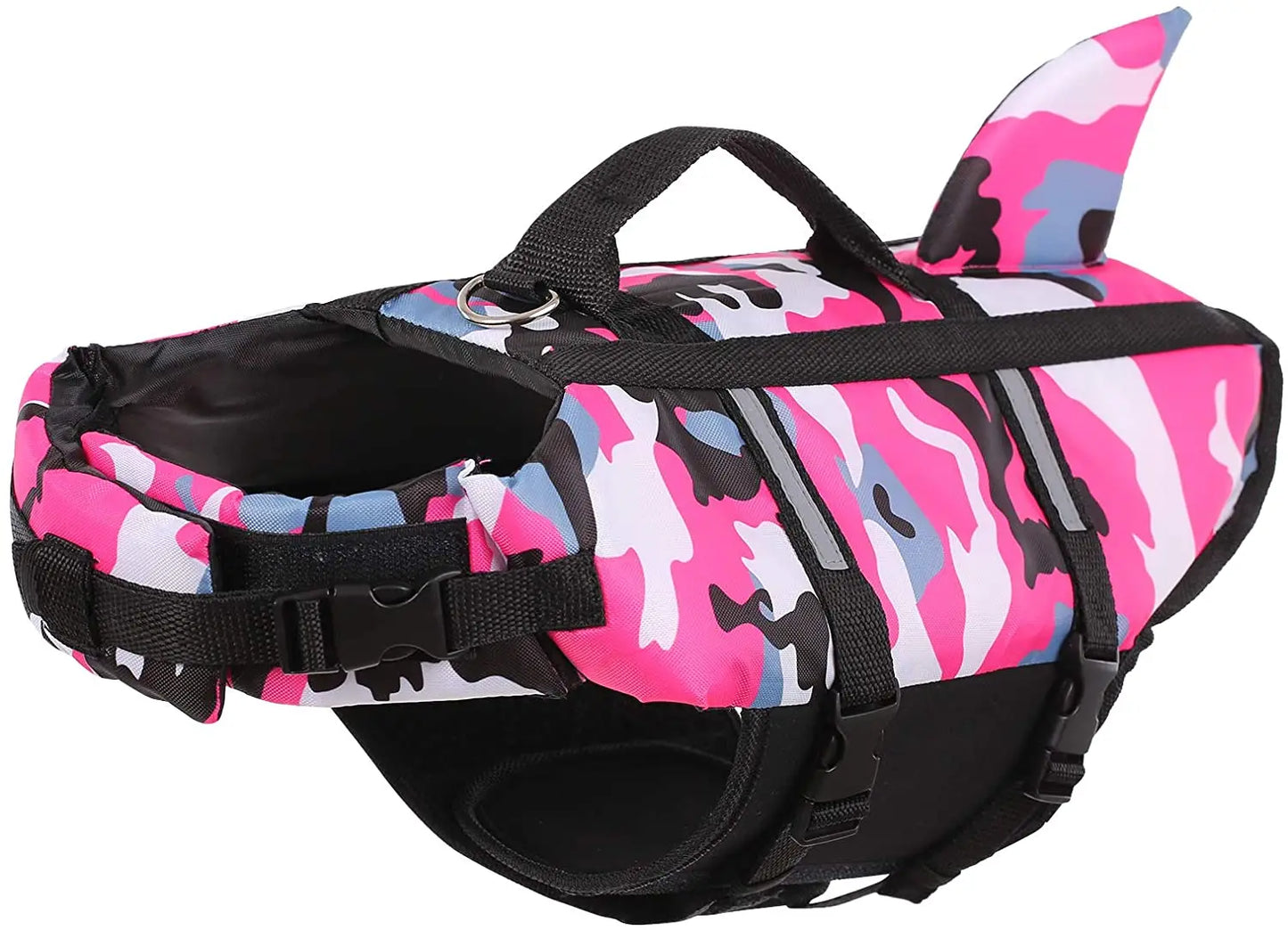 Dog Life Jacket Shark Swim Vest